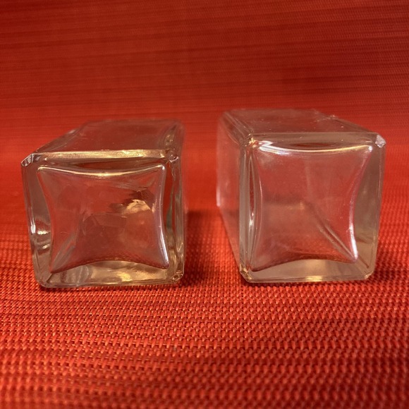 Brass Caddy & Perfume Bottles Style Of 19th Century French Baccarat Floral Motif - Picture 10 of 14